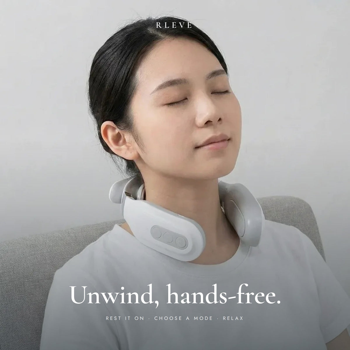 RLEVE ONE™ Cordless Neck + Shoulder Massager